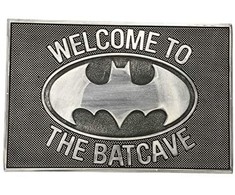 Pyramid Batman (Welcome to the Batcave) guminis durų kilimėlis | 40x60cm