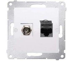 Kontak Simon GALUTINIS LIZDAS DASFRJ45.01/11-SIMON54 TIPAS F + RJ45