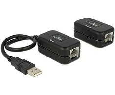 USB adapteris PremiumCord kuext USB - RJ45 Juodas (kuext)