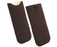 Dėklas Krusell Visby Pouch 3XL rudos spalvosrudos spalvos 95556 (138x72x10mm)