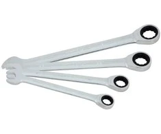 4 dalių kombinuotų terkšlinių raktų rinkinys KS TOOLS GEARplus 24-32mm