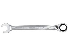 Kombinuotas terkšlinis raktas su reversu GEARplus 18mm, KS Tools