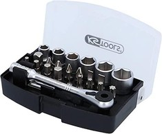 24 dalių sukimo antgalių rinkinys KS TOOLS