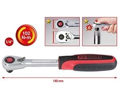 Terkšlė 1/4`` 140mm Slimpower, KS Tools