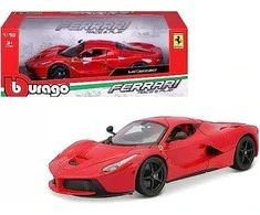 Laferrari Raudona 1: 18 BBURAGO