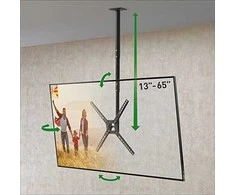 Laikiklis BARKAN 3500B.B 29"-65" LED TV, 3 lankstų, lubinis, juodas