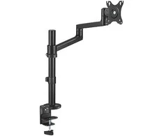 Laikiklis NEOMOUNTS SCREEN DESK MOUNT, Juodas (CLAMP+GROMMET)
