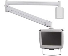 Laikiklis Neomounts NEWSTAR MEDICINĖS PLOKŠČIOJO EKRANO SIENOS MONTAVIMAS (162 CM ILGUS / 170 CM AUKŠTAS) 10-30" Baltas