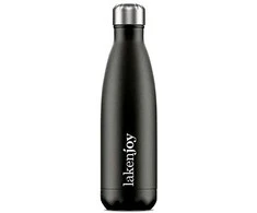 Įvairių spalvų termo gertuvė LakenJoy Thermo Bottle 0,5 l - Juoda