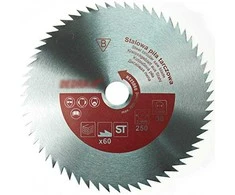 Dedra Diskinis pjuklas mediui 60d 250x30mm