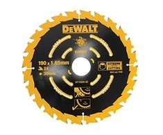 DEWALT pjovimo diskas medienai 190x30mmx24z 18°