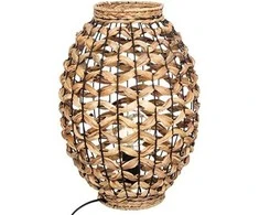 Atmosphera Lamp Stalinis šviestuvas SAND su hiacinto gaubtu, aukštis 40 cm