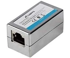 LANBERG AD-RJ45-RJ45-OS5 RJ45 inline mova Cat.5e ekranuota