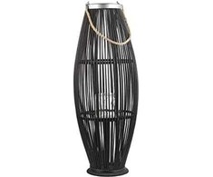 Shumee Medinis žibintas 84 cm juodas TAHITI