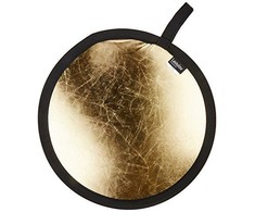 Lastolite (Manfrotto) sulankstomas atšvaitas 50 cm sidabro/aukso spalvos (LL LR2034)
