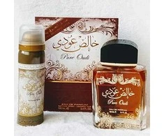 Unisex kvepalai Lattafa Pure Oudi EDP, 100 ml