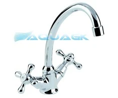 Stalo baterija Hydroland Ratinis chromas (B205)