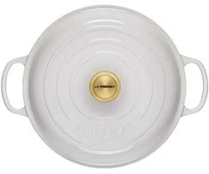 Le Creuset Ketaus puodas, negilus 30 cm / 3,5 l, baltas 0024147315490