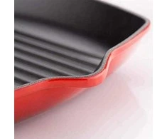 Virimo Indai - Le Creuset Signature Kvadratinė Kepsninė 26cm Indaplovėje Saugoma Vyšnių Raudona