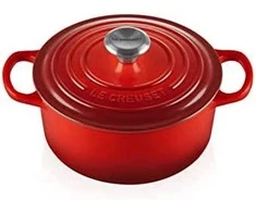 Virtuvės Indai - Le Creuset Signature Keptuvė 24cm Apvalus Vyšninės Raudonos spalvos