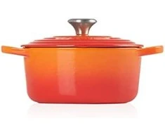 Virtuvės Indai - Le Creuset Signature Keptuvė 20cm Apvalus Ketaus Raudona