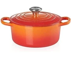 Virtuvės Indai - Le Creuset Signature Keptuvė 20cm Apvalus Ketaus Raudona