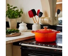 Le Creuset Signature Roaster apvalus 28cm orkaitė raudona (21177280902430)