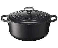 Virtuvės Indai - Le Creuset Signature Keptuvė 20cm Apvalaus Ketaus Juoda