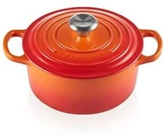Virtuvės Indai - Le Creuset Signature Keptuvė 24cm Apvalus Ketaus Raudona