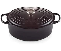 Le Creuset Bräter Signature oval 31cm juodas