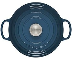 Le Creuset BRÄTER RUND SIG 24 CM DEEP TEAL