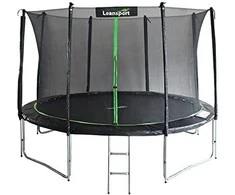 Trampolina Batutas Lean Sport 426 cm, juodas