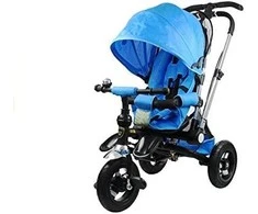 Lean Toys Triratis dviratis PRO700 - mėlynas