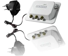 LP Oem DVB-T2 ir analoginis skirstytuvas x 3 televizorius