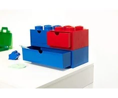 LEGO Brick 4 Desk Drawer raudona