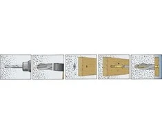 Legrand Fischer Kaištis dujų silikatui GB 14, 10 vnt.