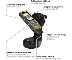 Leica Geosystems Lazerinis atstumų matuoklis Leica Disto X6 P2P