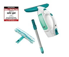 Leifheit Window vacuum cleaner, Baltas/žalias, Cordless