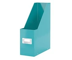 Dokumentų stovas Click&amp;Store Leitz Wow, A4, kartoninis, ledo mėlynos spalvos