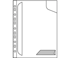 Aplankas L Leitz Combifile, A4, mėlynas, plastikinis 0812-204