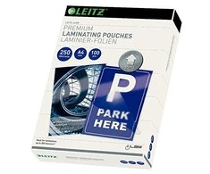 Leitz iLAM UDT, permatomas, EVA (etileno vinilo acetatas), polietileno tereftalatas (PET), blizgus, A4, 222 mm, 309 mm