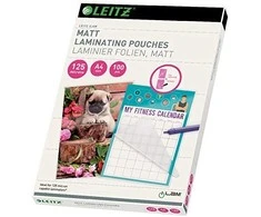 Leitz HeiÃlaminierfolien Matt A4, 125 mic (100 StÃ¼ck)