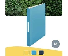 Žiedinis segtuvas Leitz Cosy, A4, PP, nugarėlė 32 mm, 2 žiedai 25 mm, ramios mėlynos spalvos