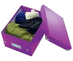 Universali dėžė Leitz Click&amp;Store Small, 216x160x282mm, violetinės spalvos
