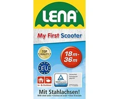 Lena Spalvingas vaikiškas balansinis dviratukas