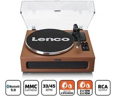 Patefonas Lenco LS-430BN, rudas