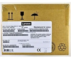 „Lenovo“ 1,2 TB 2,5 colio SAS-3 (12 Gb/s) serverio diskas (00WG701)