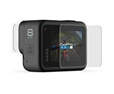 Apsauginiai GoPro HERO8 ekrano ir objektyvo stikliukai, 4 vnt.