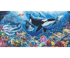 LetiStitch luca S Povandeninis baletas 50x26 cm SLETIL8073