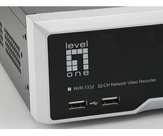Level One Rejestrator LevelOne NVR-1332 32-kanałowy Rejestrator wideo sieciowy H.265